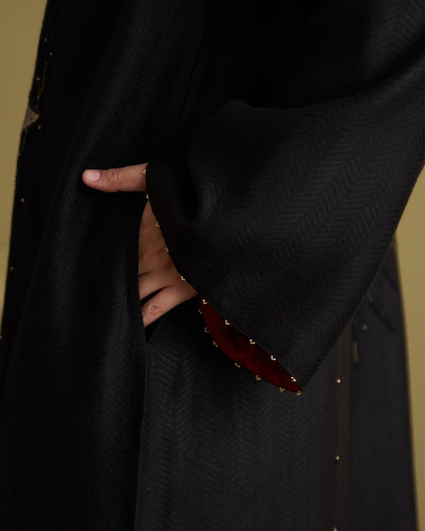 The Black Maharani Kaftan