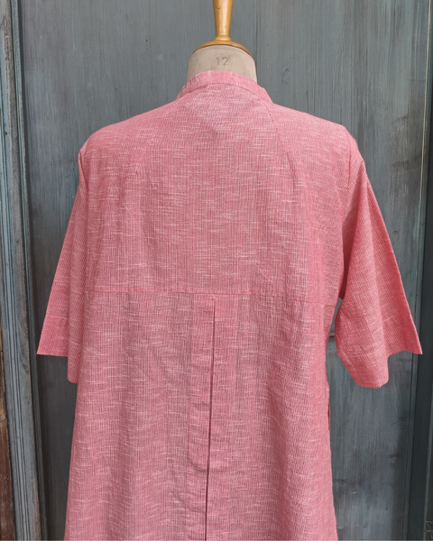 Red Strip Cotton Co-ord Set