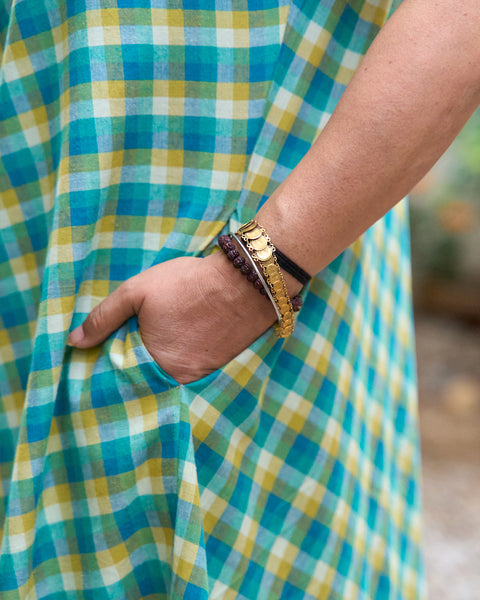 The Summer Check Dress