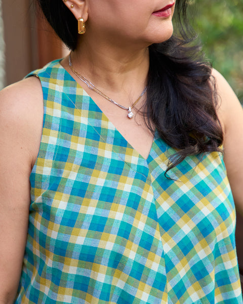 The Summer Check Dress