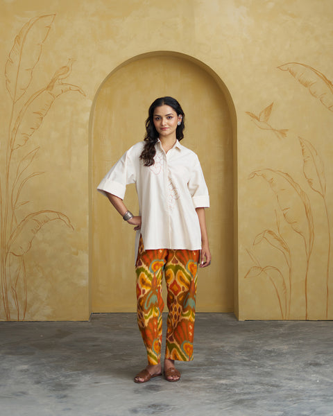 The Butterfly Ikat Pants