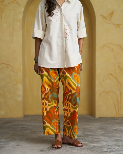 The Butterfly Ikat Pants