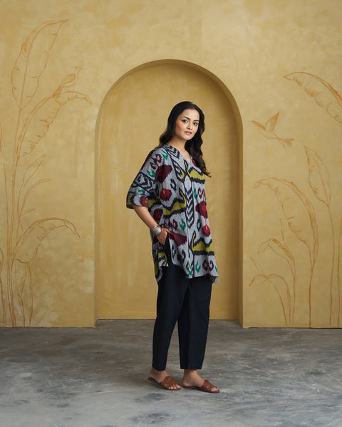 The Rumi Uzbeki Ikat Kurta