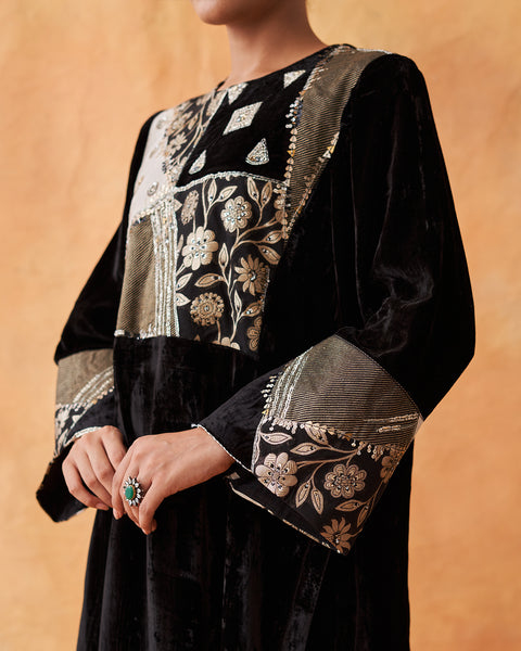 The Sufi Silk Velvet Set