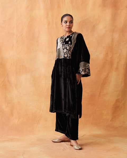 The Sufi Silk Velvet Set