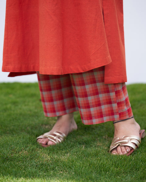 The Sundown Check Pants