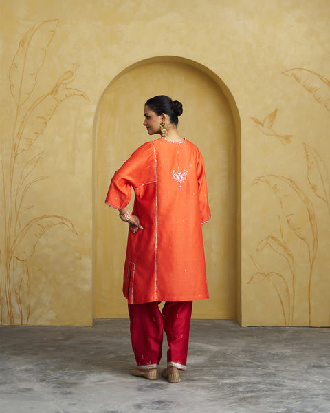 The Narangi Chand Bali Set