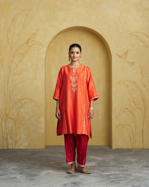 The Narangi Chand Bali Set