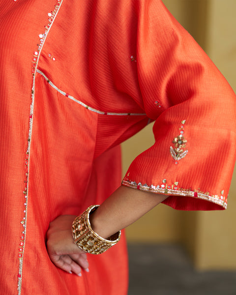 The Narangi Chand Bali Set