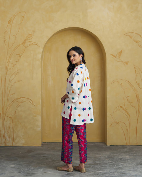 The Tutti Frutti Ikat Top