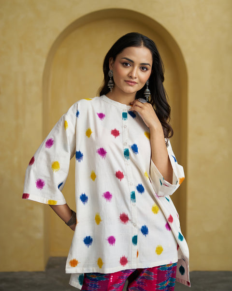 The Tutti Frutti Ikat Top