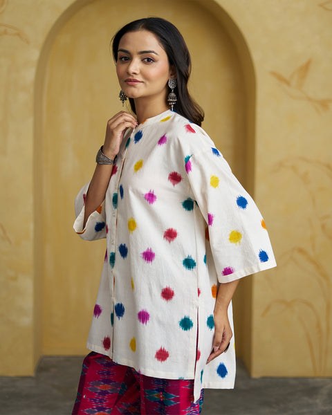 The Tutti Frutti Ikat Top