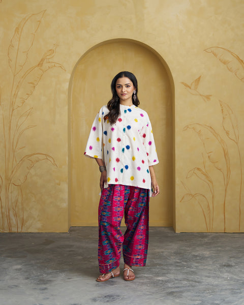 The Tutti Frutti Ikat Top