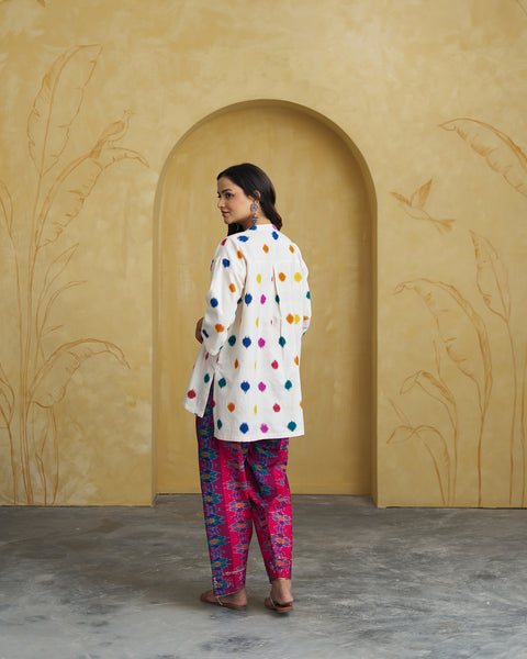 The Pataka Pink Farshi Salwar