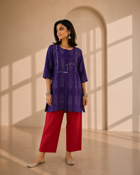 The Jamun Ikat Set