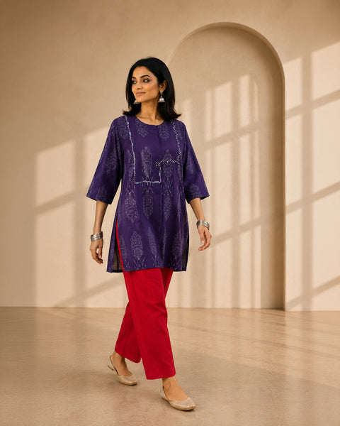The Jamun Ikat Set