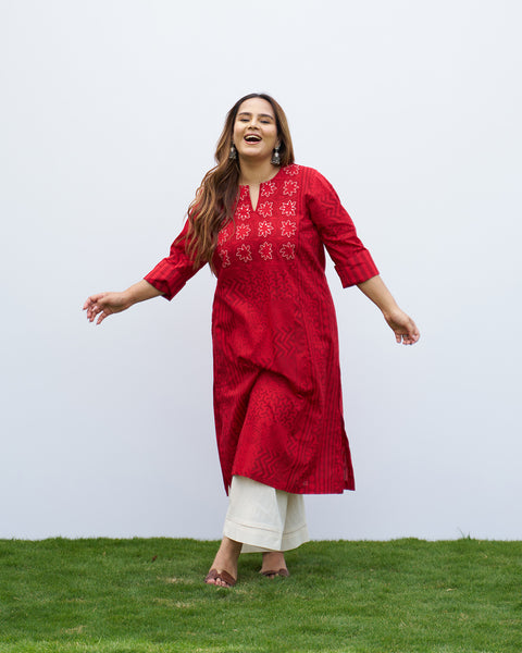 The Gulmohar Kurta