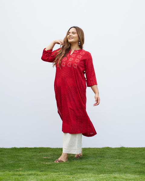 Pure Cotton & Lace Pants