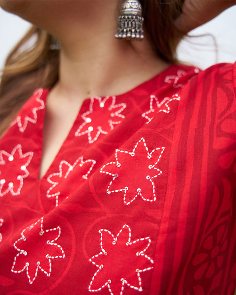 The Gulmohar Kurta