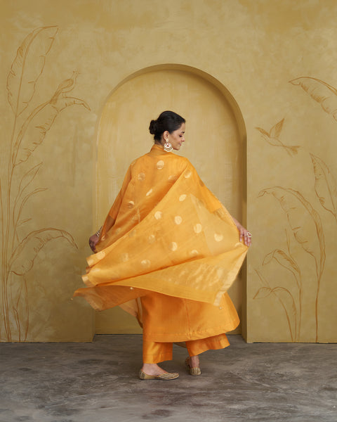 The Marigold Sikka Booti Dupatta