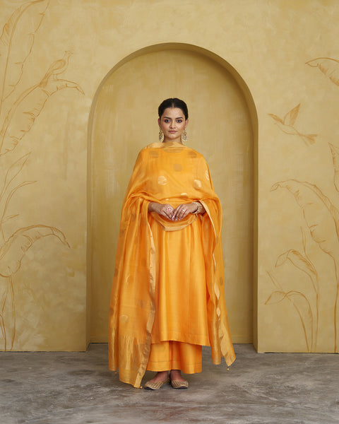 The Marigold Sikka Booti Dupatta