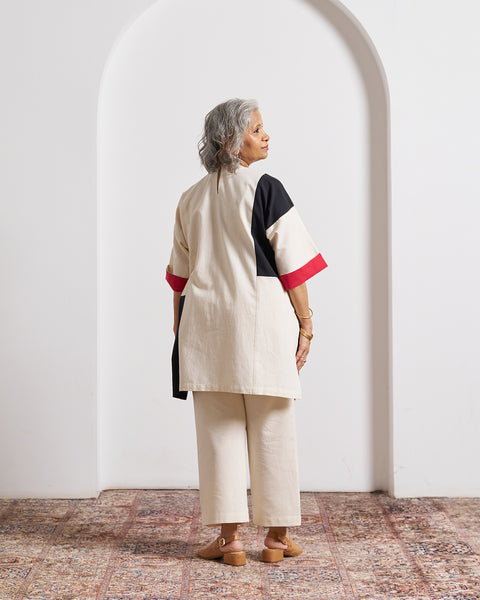 The Mono Ikat Top