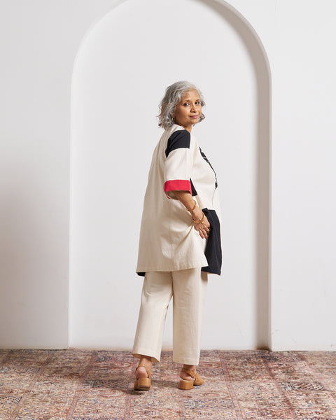 The Mono Ikat Top