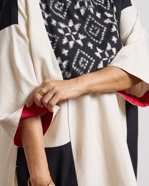 The Mono Ikat Top