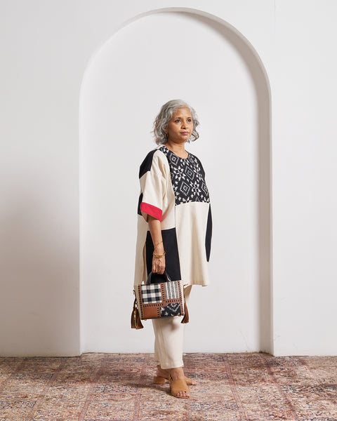 The Mono Ikat Top
