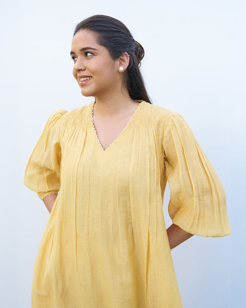 Butter Yellow Pure Mul Set
