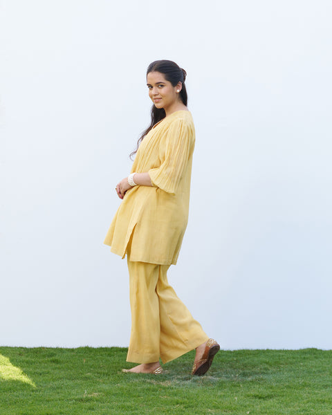 Butter Yellow Pure Mul Set