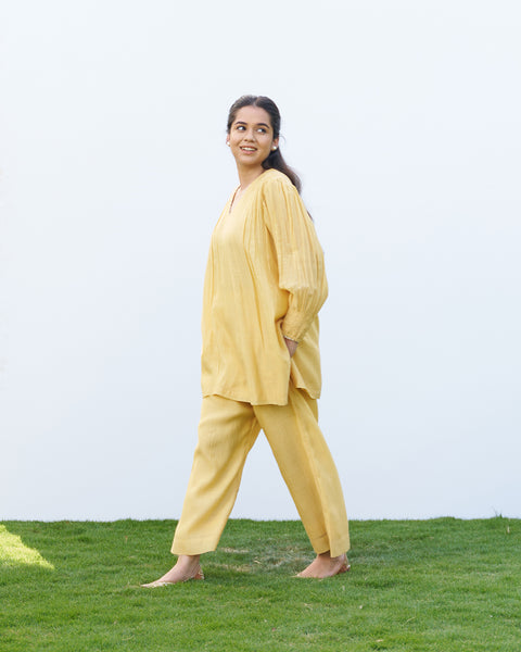 Butter Yellow Pure Mul Set