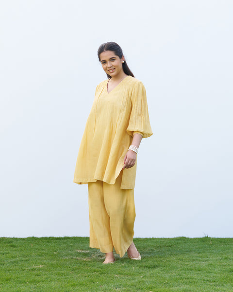 Butter Yellow Pure Mul Set