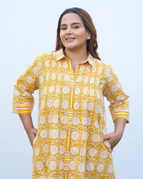 The Marigold Kurta & Pants Set