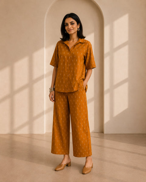 The Amber Ikat Set