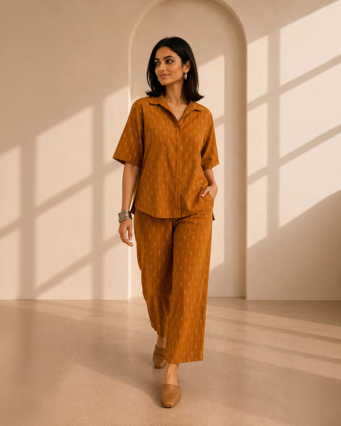 The Amber Ikat Set